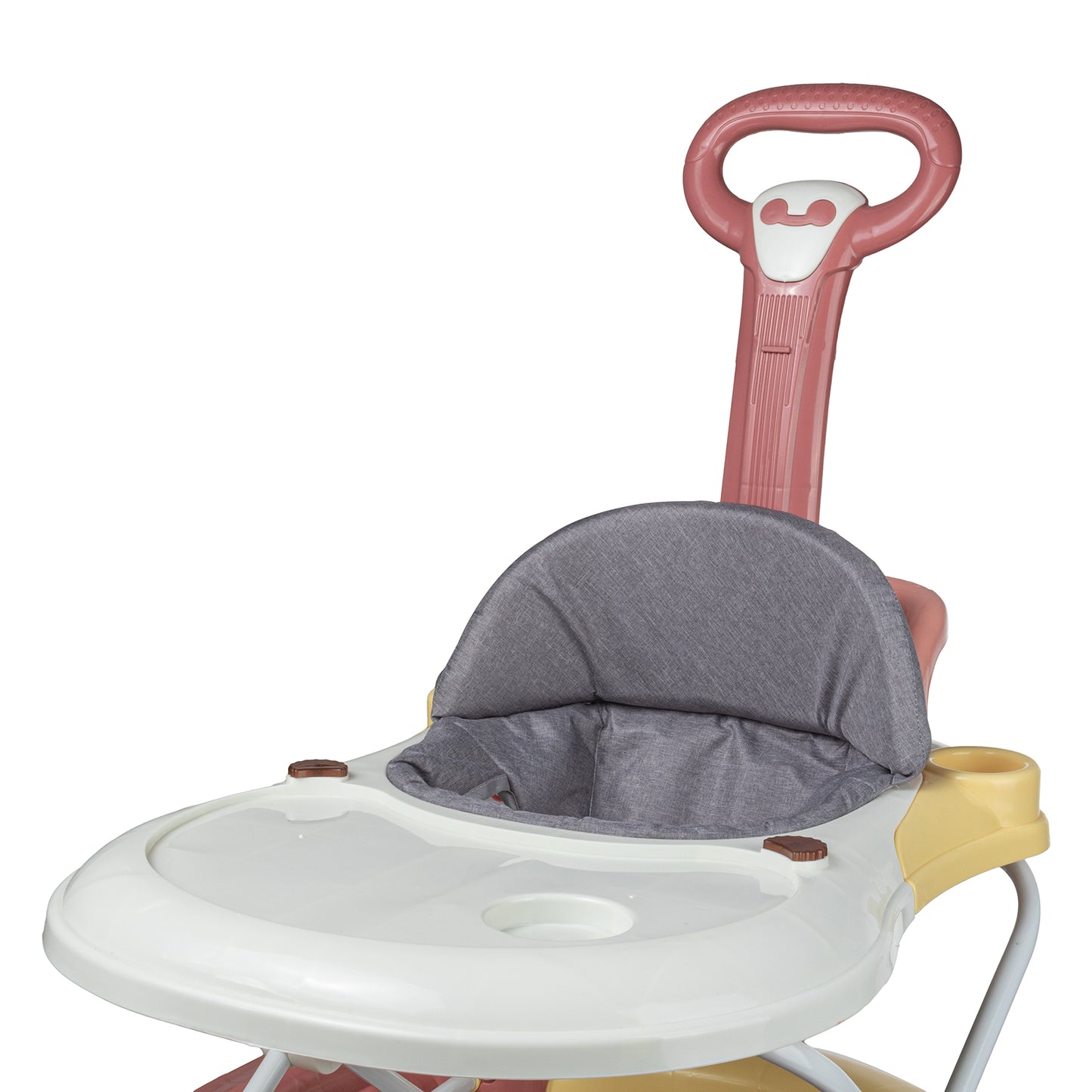 Baby Multi-Functional Comfortable Walker With Awning Anti-Rollover Baby Walker Can Sit, Adjust And Shake The Walker