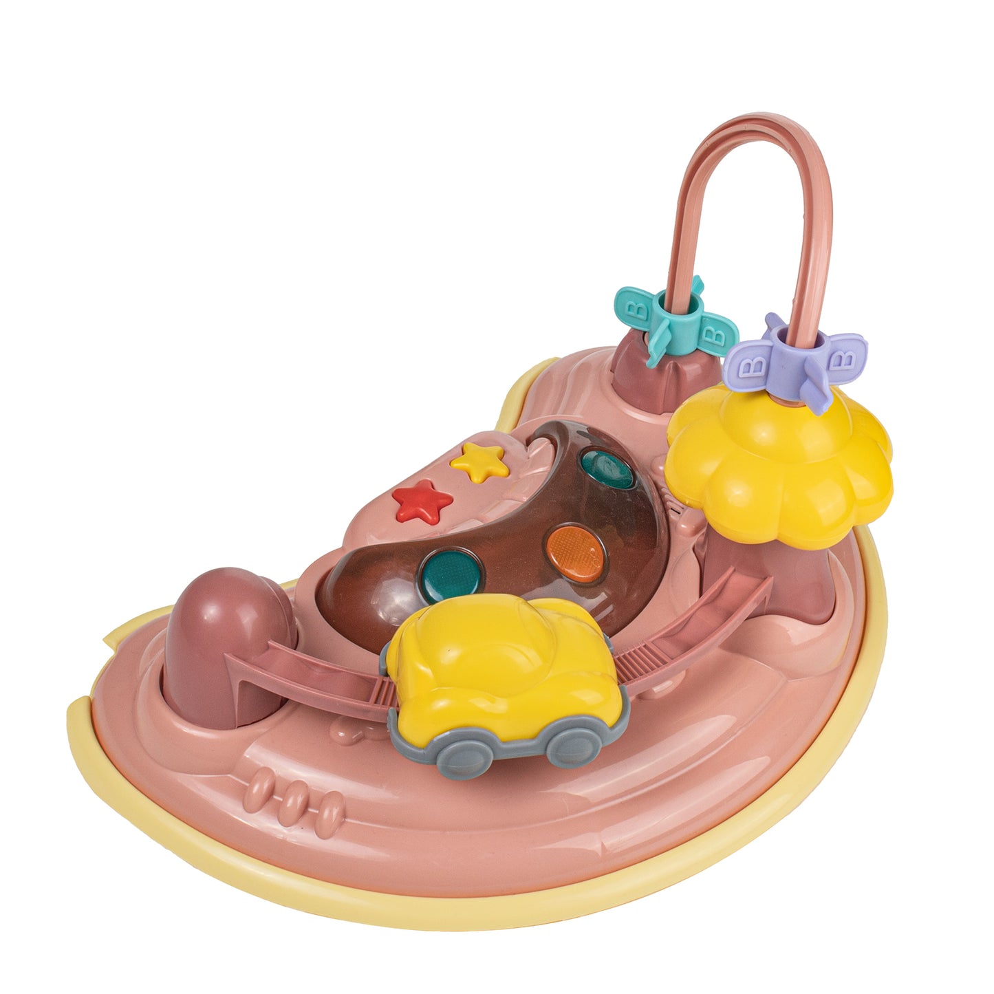 Foldable Baby Walkers With Universal Wheel Multifunction Anti-Roll Anti O-Leg Walker Handcart Learning Start Walker