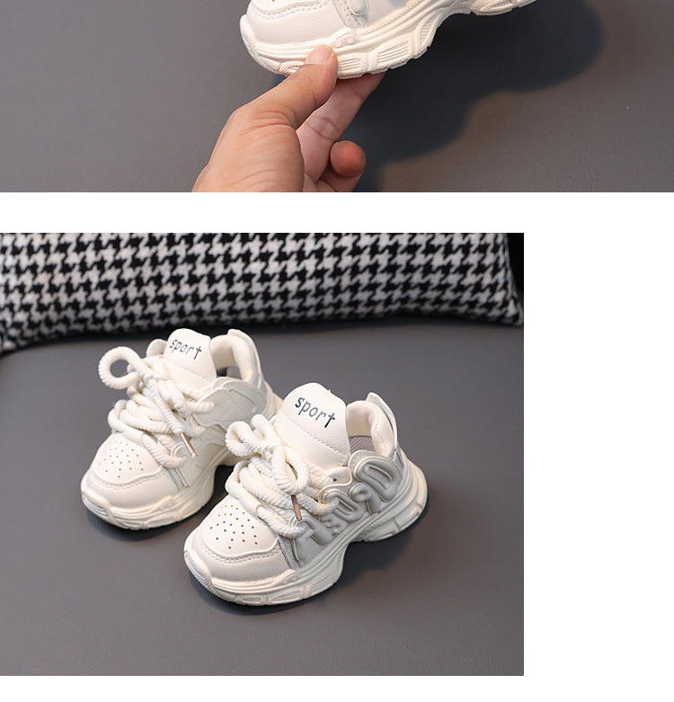 Kids Sports Shoes Children Casual Running Shoes for Boys Girls Air Mesh Breathable Fashion Sneakers Spring Summer Anti-skid Soft