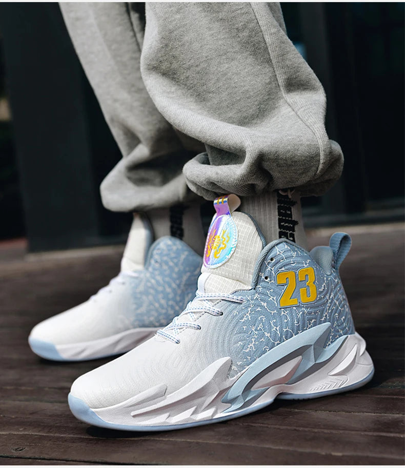 Basketball Shoes Breathable Non Slip Outdoor Fashion Unisex Sneakers