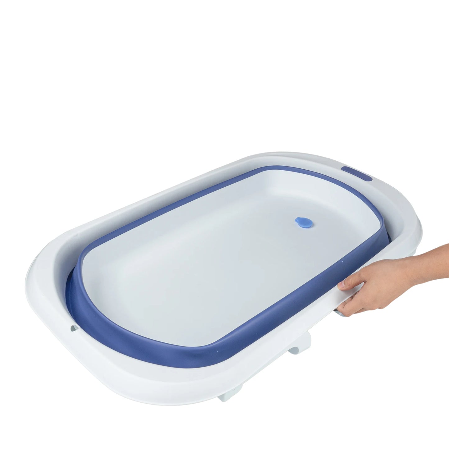 Foldable Baby Bathtub Multifunctional Newborn Bathtub Portable Travel Baby Tub Pillow Infant Anti-Slip Soft Comfort Body Cushion