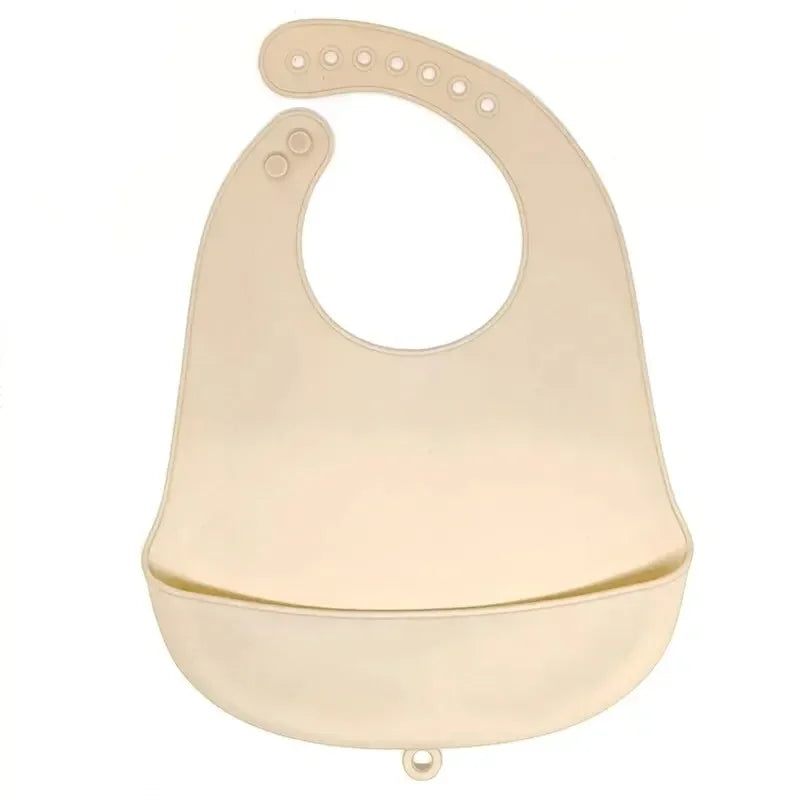 Silicone Baby Eating Bibs Easy to Clean Baby Bibs Drooling Towel Waterproof Children Silicone Bibs