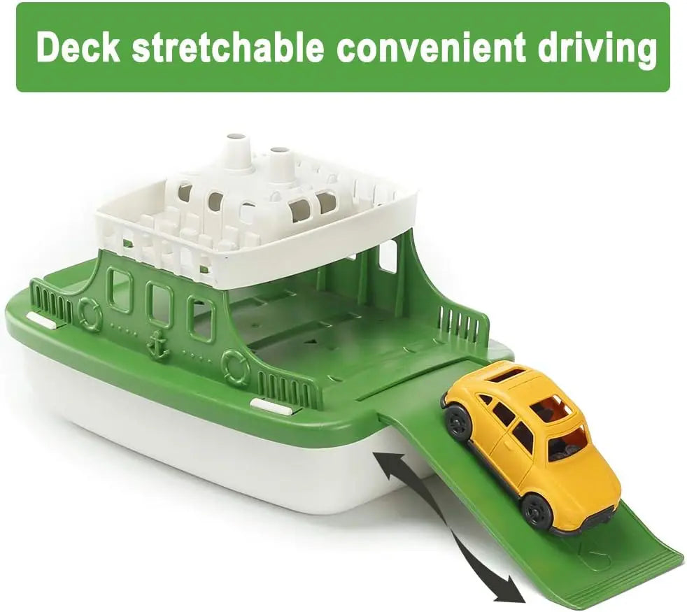 Mini Car Baby Shower Boat Carrying Toy Shower Boat Sprinkler Swimming Pool Children's Bathtub And Beach Birthday Gift