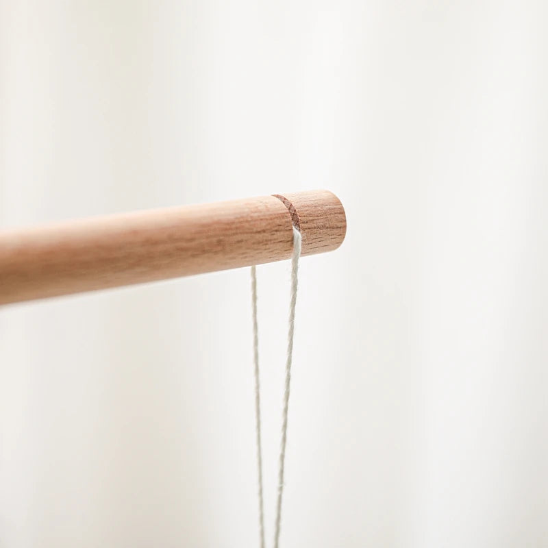 Baby Wooden Bed Bell Bend Bracket Mobile Hanging Rattles Toys Newborn Music Box Holder Bracket Infant Crib Toy Arm Bracket Gifts