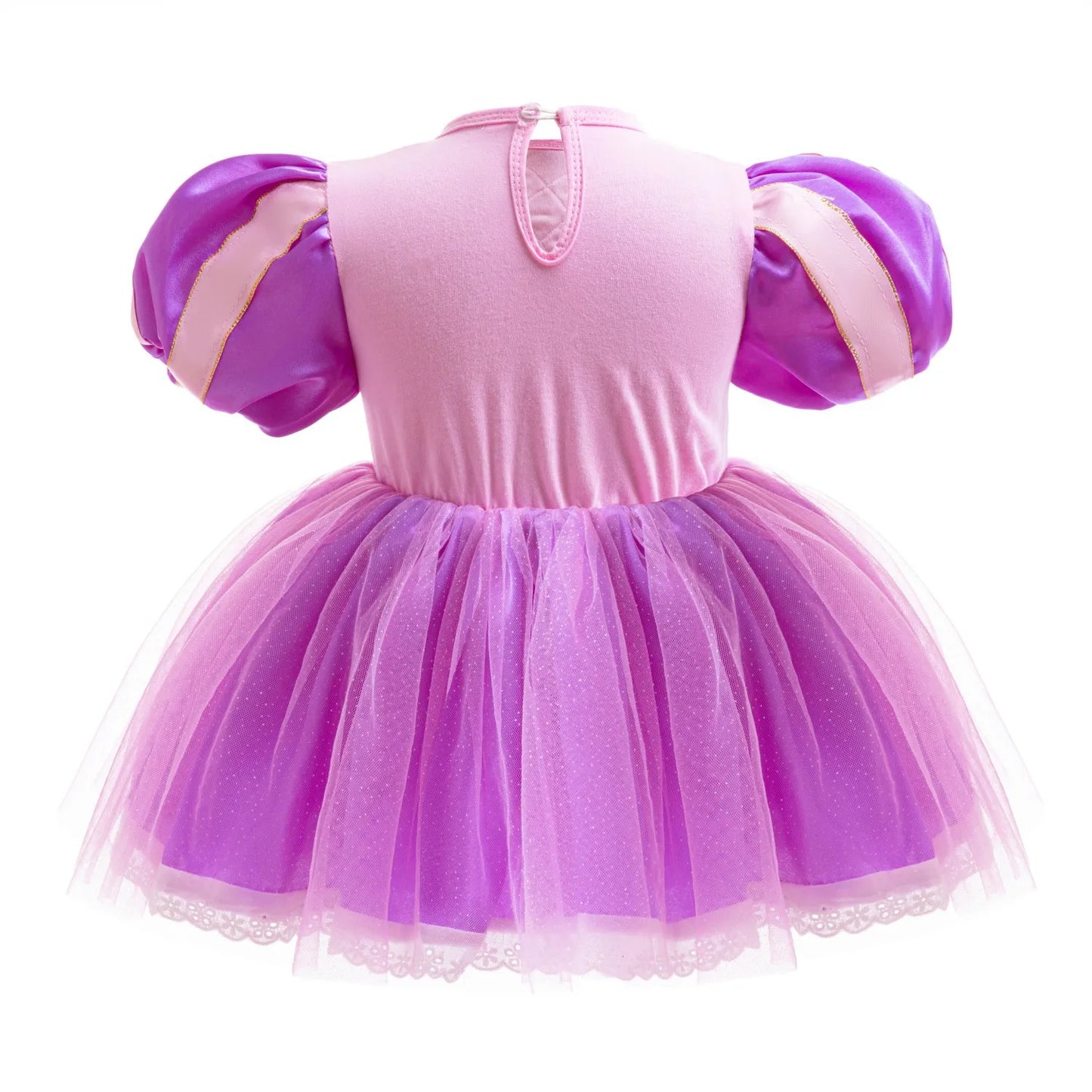 Little Girl Crawling Clothes Disney Movie Princess Role-playing Costume Baby Cute Cotton Jumpsuit Toddlers Birthday Dress