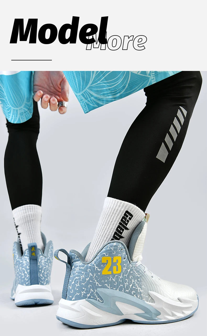 Basketball Shoes Breathable Non Slip Outdoor Fashion Unisex Sneakers