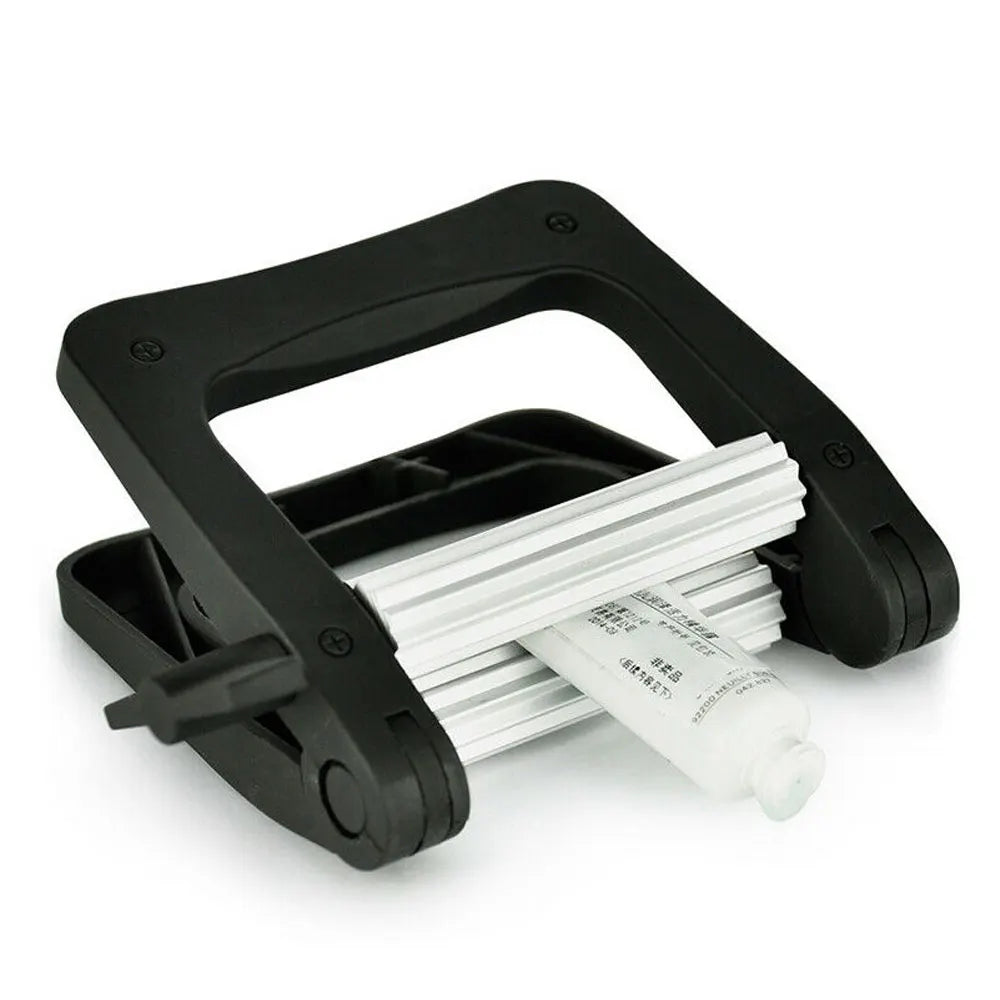 1Pcs Portable Toothpaste Squeezer Foldable Tube Roller Dispenser for Home and Travel Use Plastic Paste Squeeze Tool