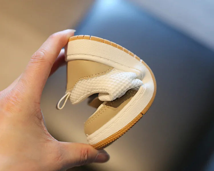 Children Spring and Autumn Sport Shoes Fashion Breathable Kids Boys Net Shoes Girls Anti-Slippery Sneakers Baby Toddler Shoes