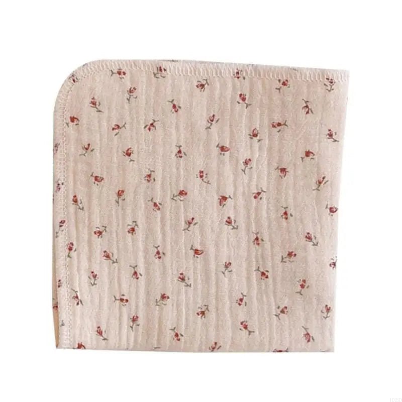 Newborn Burp Cloths Breathable 4-Layer Muslin Square Rags- Baby Washcloths Towel