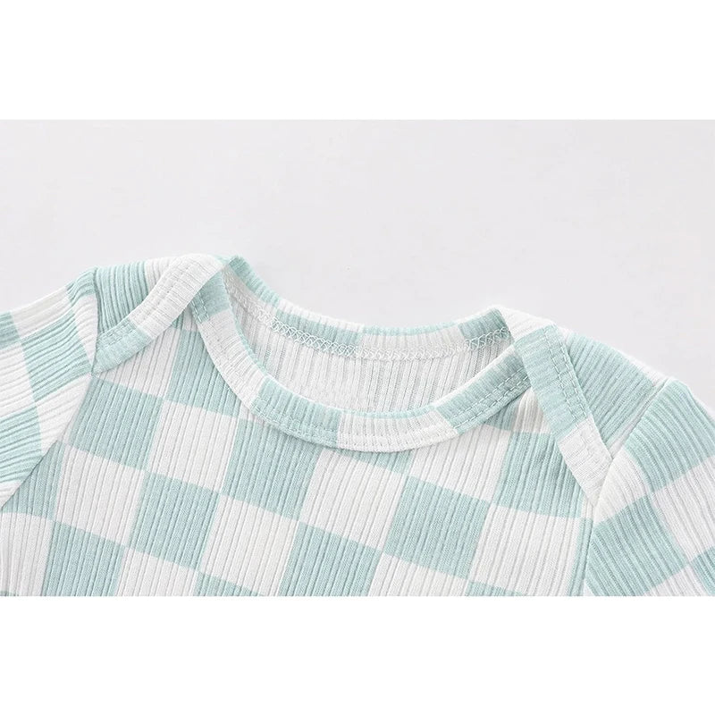 6pcs/lot fashion baby boy girl onesie casual cotton soft baby clothes newborn set
