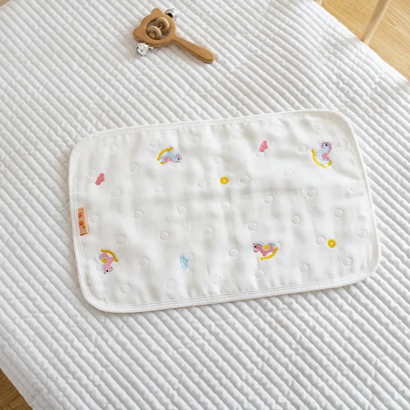 Cotton Baby Towel Burp Cloths 12layers Guaze Towel for Newborn Soft Absorbent Muslin Baby Burp Towel Babies Accessories