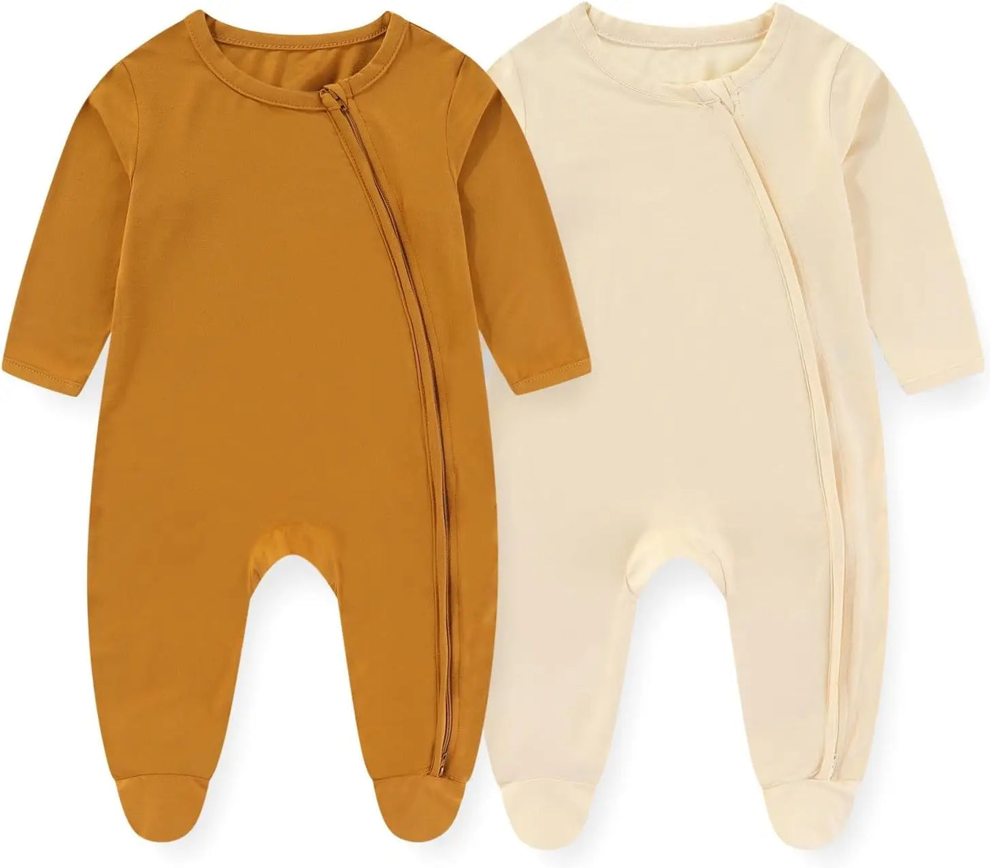 Unisex Rayon Bamboo Solid Color Fashion Boys Shoes Bodysuit Baby Clothes Comfortable Newborn Wear