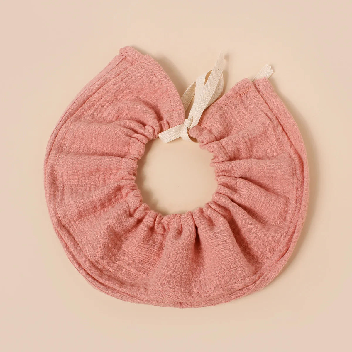 Cotton Gauze Lace Up Baby Bibs New Print Saliva Towel Newborn Burp Cloths Bandana Scarf for Boys Girls Feeding Drool Bib Summer