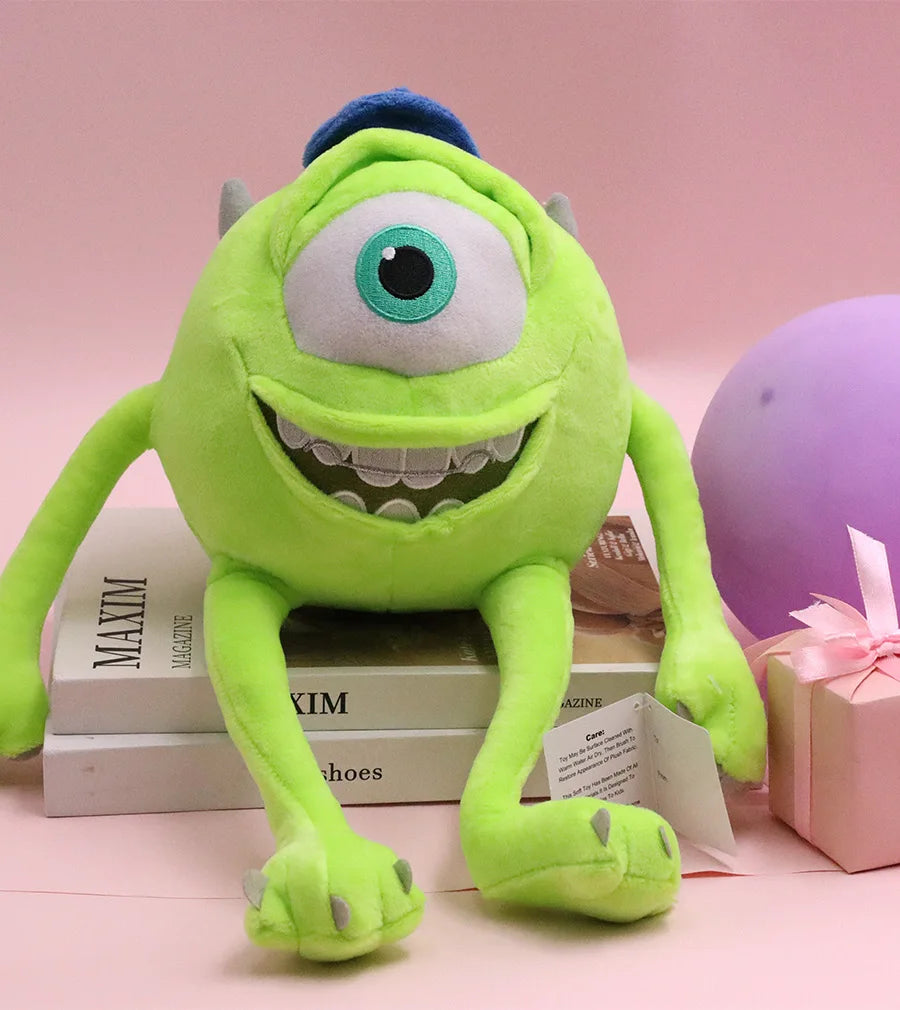 Disney Kawaii Sulley Mike Wazowsky Monsters University Stuffed Plush Animals Toy Sets Cute Pixar Doll For Boy Girl Birthday Gift
