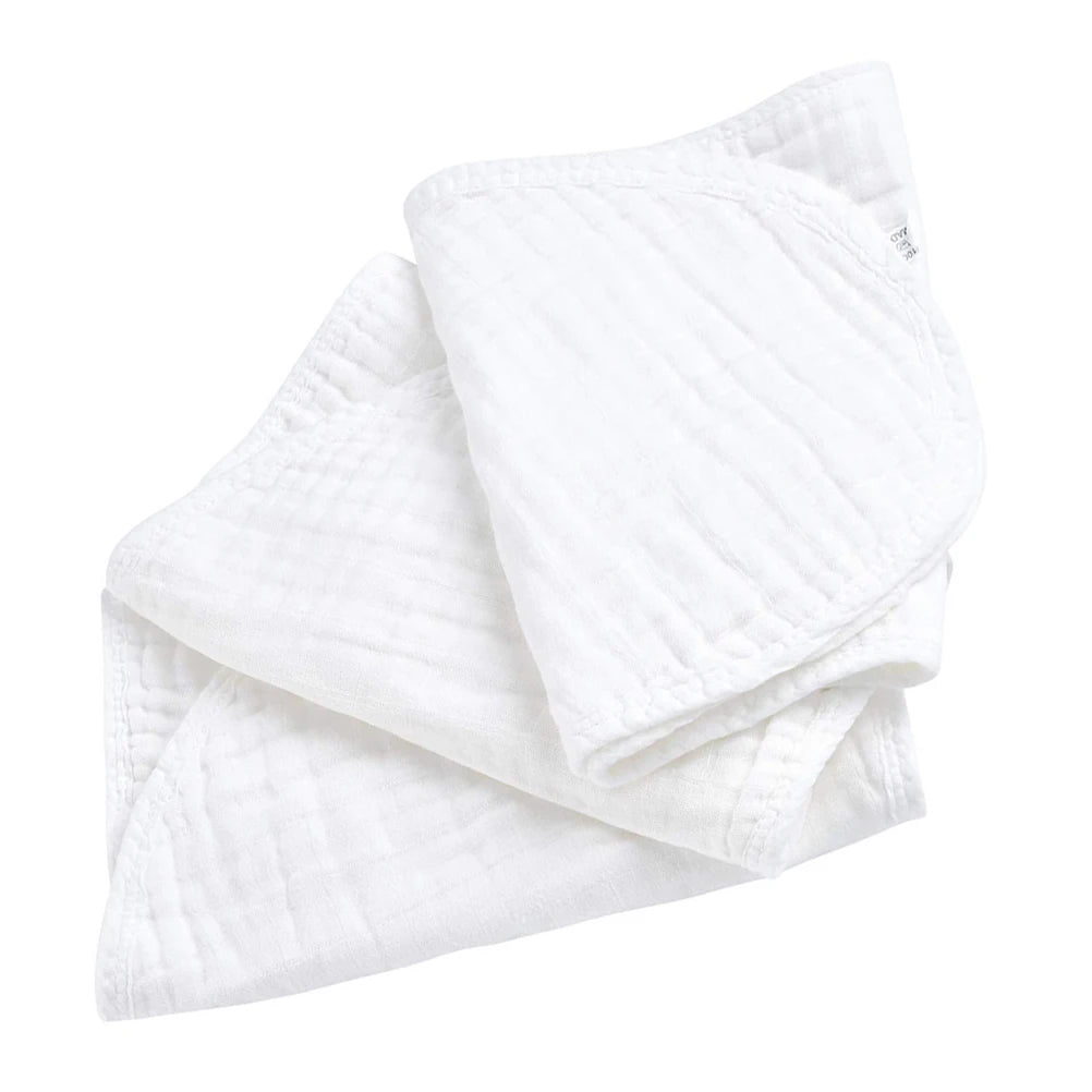3pcs Cotton Burp Cloths Baby Burping Bibs Newborn Teething Towels Spit Up Protection for Baby Shower Gift Christmas Present