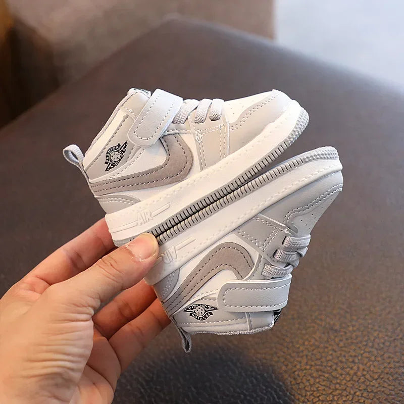 Fashion High Top Kids Sneakers Casual Shoes Boys & Girls Running Shoes Outdoor Walking Breathable Comfortable School Shoes