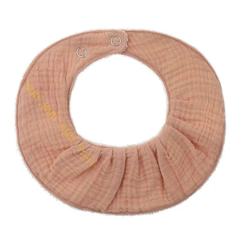 Q81A Newborn Solid Color Cloth Soft Cotton Breathable Spit Towel Bandana Burp Cloth