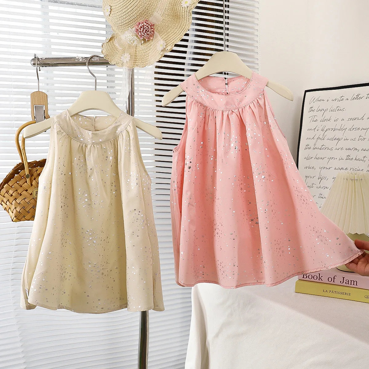 Girls Summer Dress New Arrival Floral Princess Dress with Sleeves Lightweight Breathable Outfit for Toddlers Young Children
