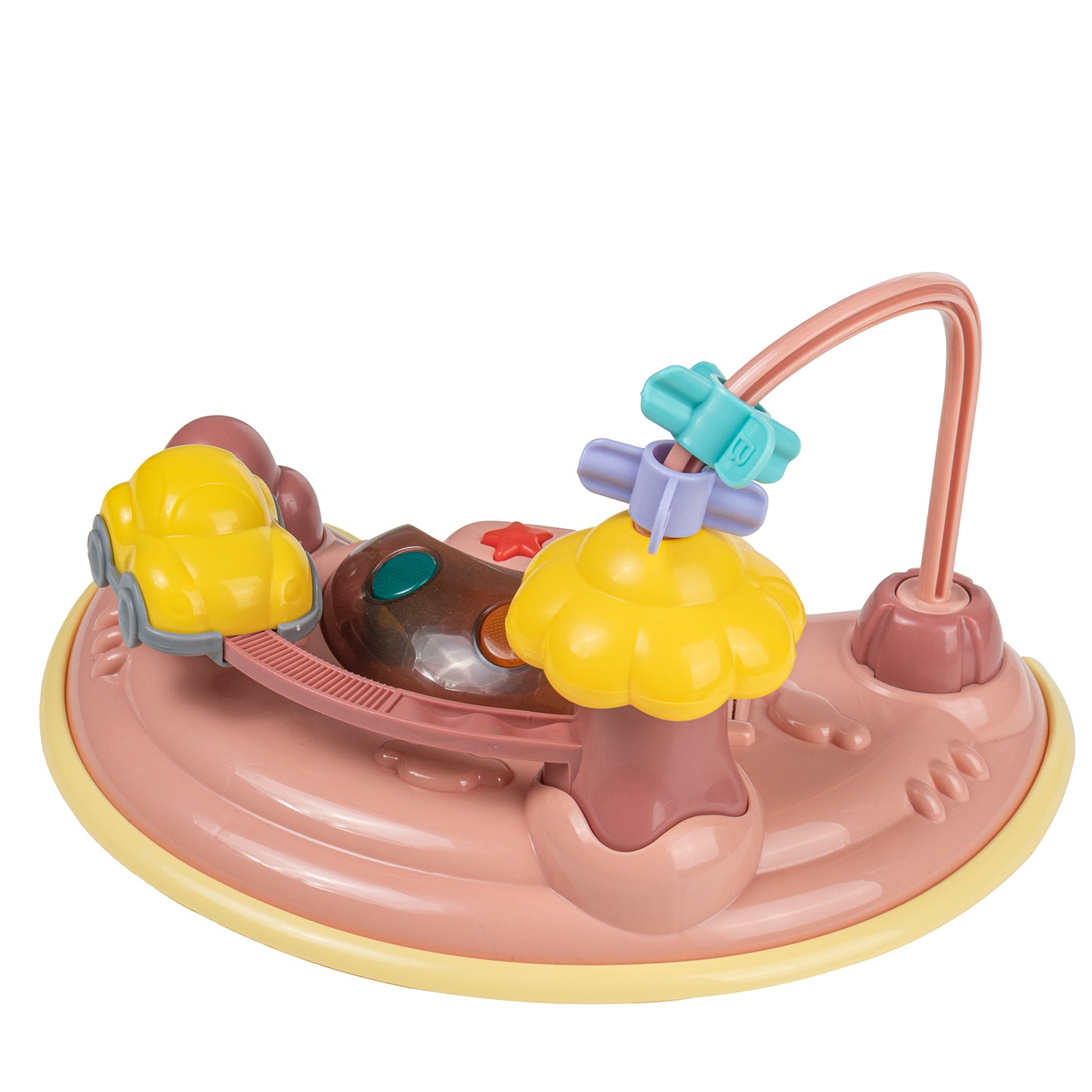 Foldable Baby Walkers With Universal Wheel Multifunction Anti-Roll Anti O-Leg Walker Handcart Learning Start Walker