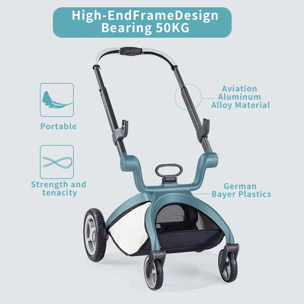 Hot Mom F22 baby stroller 3in1 ,adjustable seat,aluminum frame,solid rubber tires,rain cover,mosquito net,large storage basket