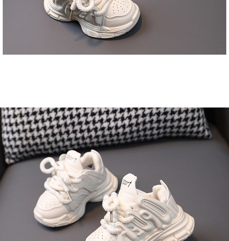 Kids Sports Shoes Children Casual Running Shoes for Boys Girls Air Mesh Breathable Fashion Sneakers Spring Summer Anti-skid Soft