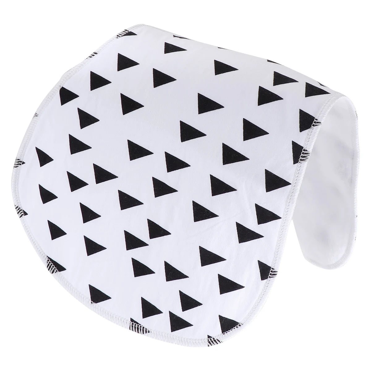 Baby Burp Cloths Nursing Towels Milk Spit Up Rags 3 Layer Soft Cotton Wide Shoulder Cover Bibs Modern Pattern Lightweight Design