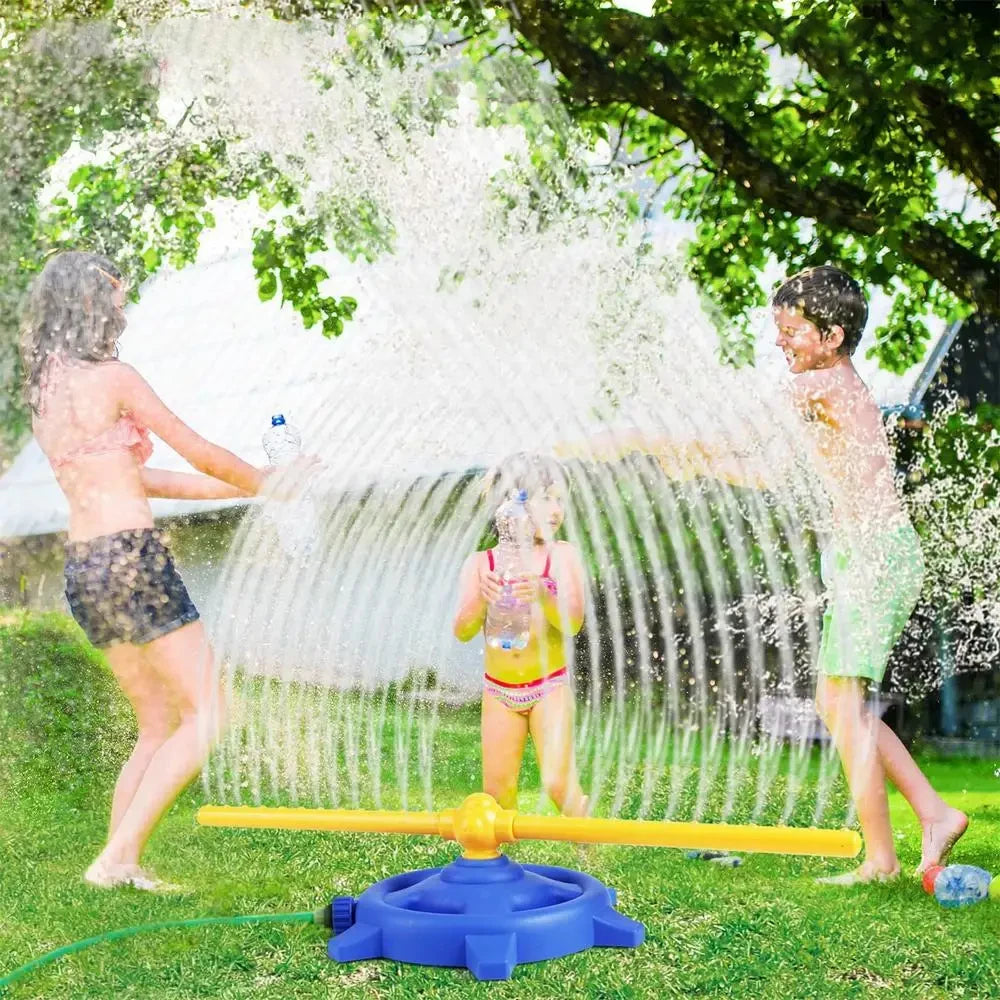 Sports Toys Hose Circular Sprinkler Ring Roating Water Spray Outdoor games for for children Backyard Garden Pool Kids Baby Toys