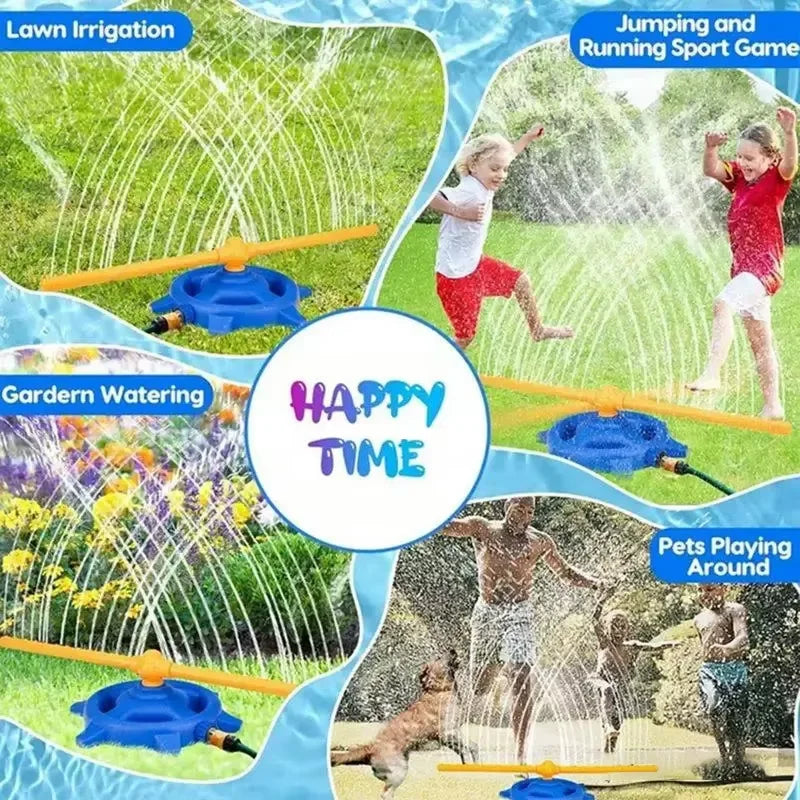 Sports Toys Hose Circular Sprinkler Ring Roating Water Spray Outdoor games for for children Backyard Garden Pool Kids Baby Toys