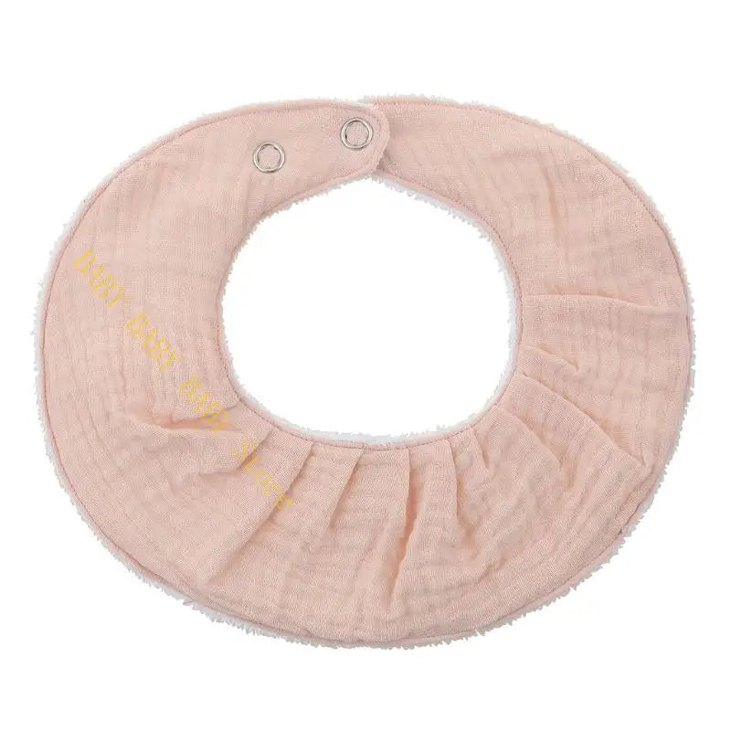 Q81A Newborn Solid Color Cloth Soft Cotton Breathable Spit Towel Bandana Burp Cloth