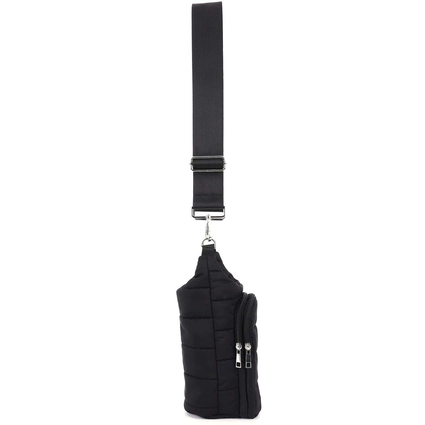 Water Bottle Holder Adjustable Wide Strap Water Bottle Carrier Portable Water Bottle Puffer Tote Soft for Outdoor Travel