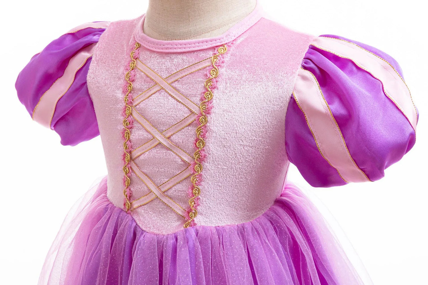 Little Girl Crawling Clothes Disney Movie Princess Role-playing Costume Baby Cute Cotton Jumpsuit Toddlers Birthday Dress