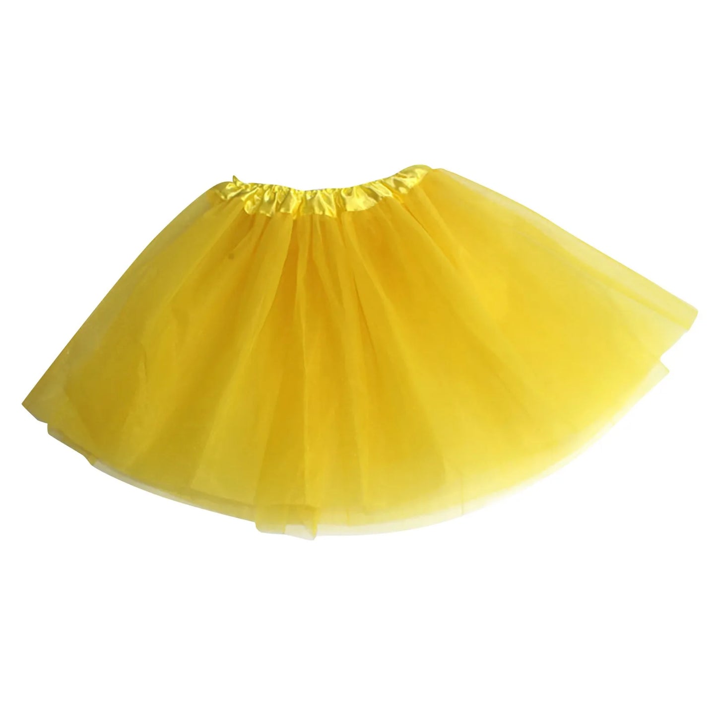 Baby Girls Tutu Skirts Kids Elastic Waist Pettiskirt Girl Princess Tulle Skirt Mini Skirts Children Clothing
