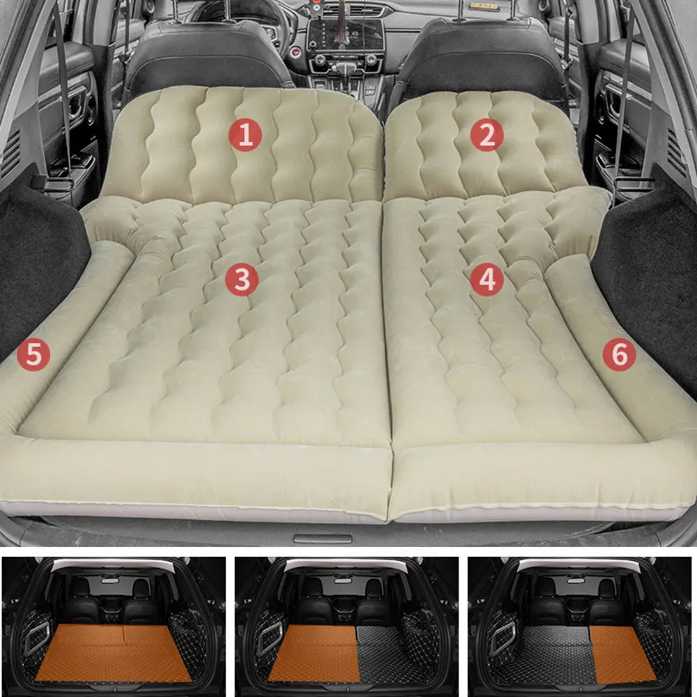 Car Inflatable Bed SUV Air Mattress For Travel Camping Mattress Inflatable