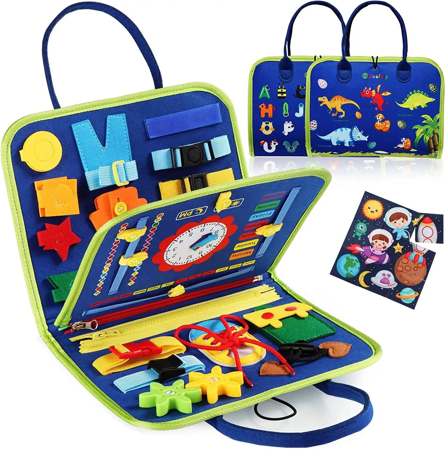 Busy Board Montessori Toys for Toddler Busy Book Sensory Preshool Early Education Learning Fine Motor Skills Toys For Children
