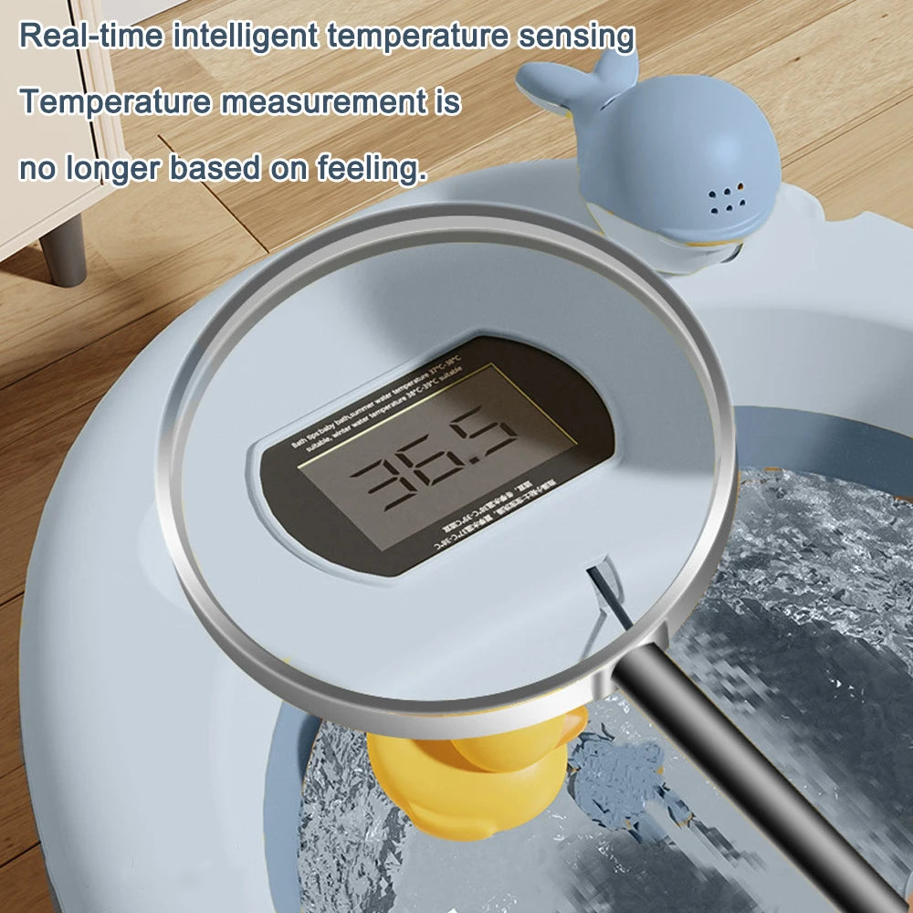 Foldable Baby Bathtub, Safe and Portable Bathing Solution for Infants and Toddlers, Suitable for 6-12 Months, Easy