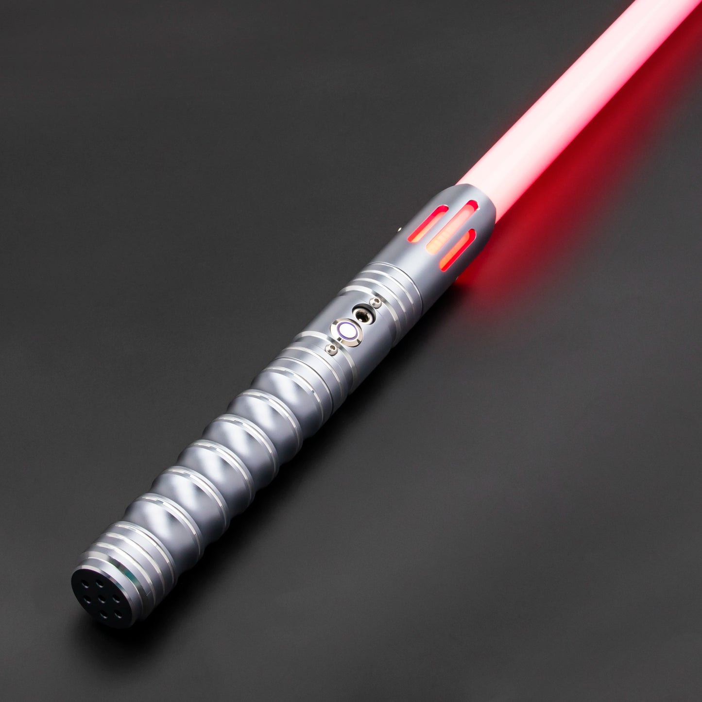 TXQSABER RGB Lightssaber Metal Hilt 12 Color Changing and Sounfonts FOC Lock Up Light Saber Cosplay Toys Blaster Laser Swords