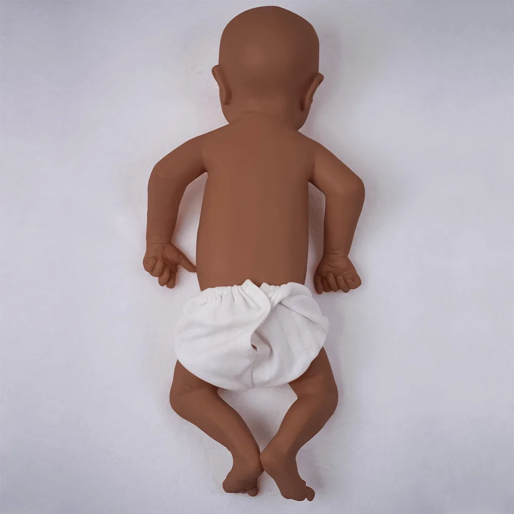 17.72 inch full body soft silicone boy reincarnation doll washable, with realistic baby touch design toy | Gift 🎁| collect