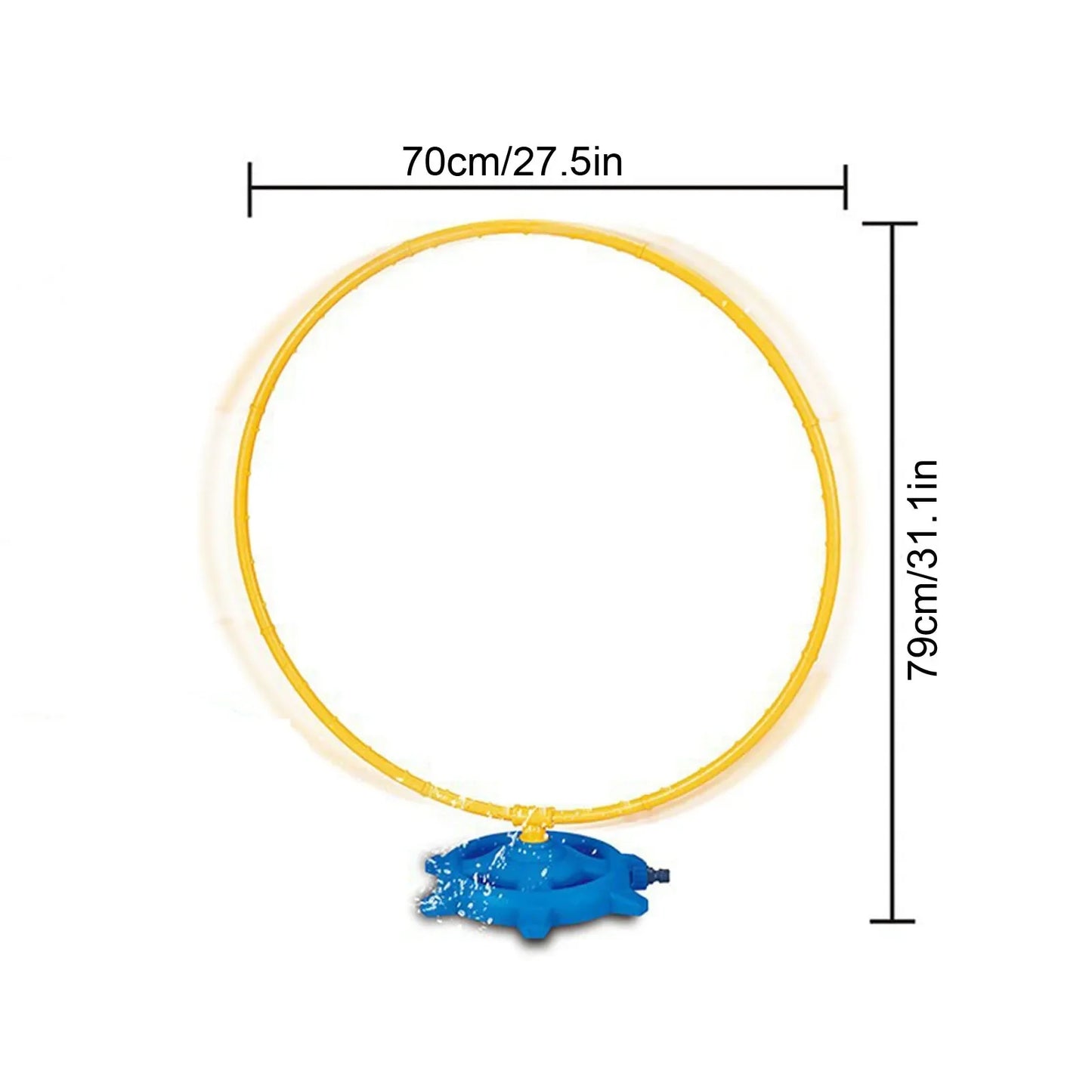 Sports Toys Hose Circular Sprinkler Ring Roating Water Spray Outdoor games for for children Backyard Garden Pool Kids Baby Toys