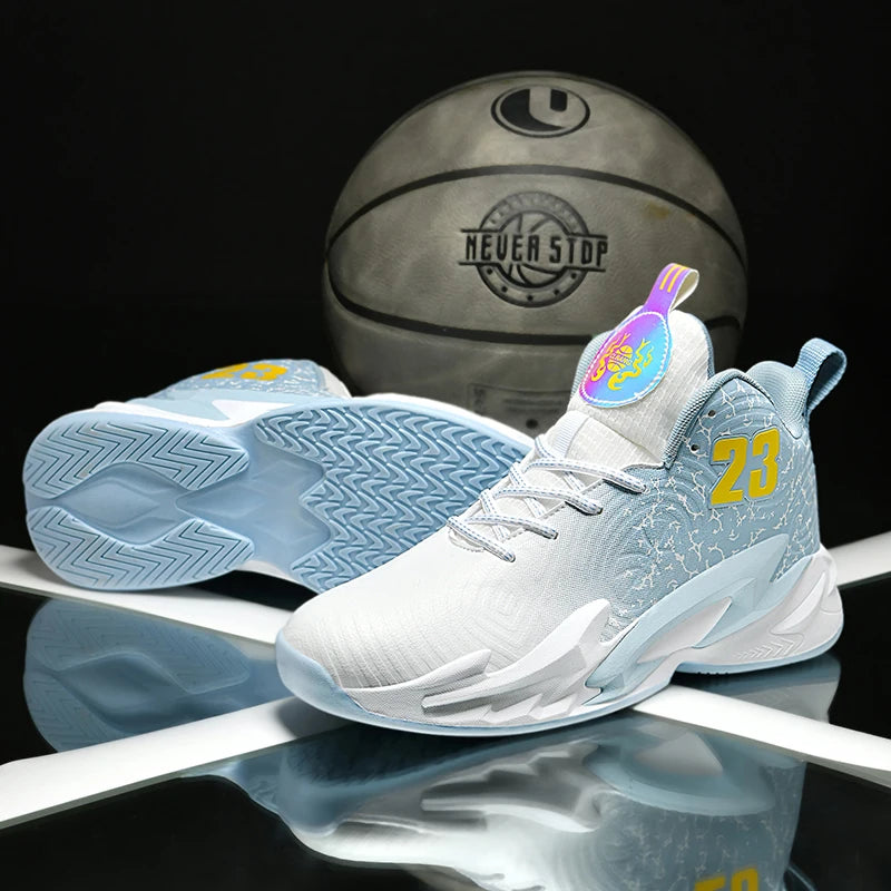 Basketball Shoes Breathable   Non Slip Outdoor Fashion Unisex Sneakers