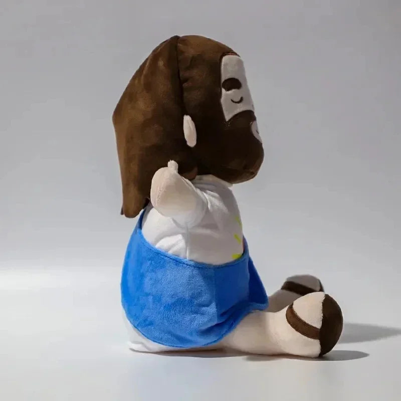 Jesus Plush Toy New Children Music Soothing Breathing Doll  Sleep Companion Toy Sound and Light Doll Holiday Gifts for Kids