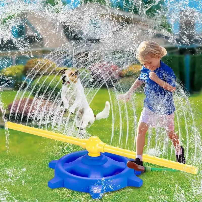 Sports Toys Hose Circular Sprinkler Ring Roating Water Spray Outdoor games for for children Backyard Garden Pool Kids Baby Toys