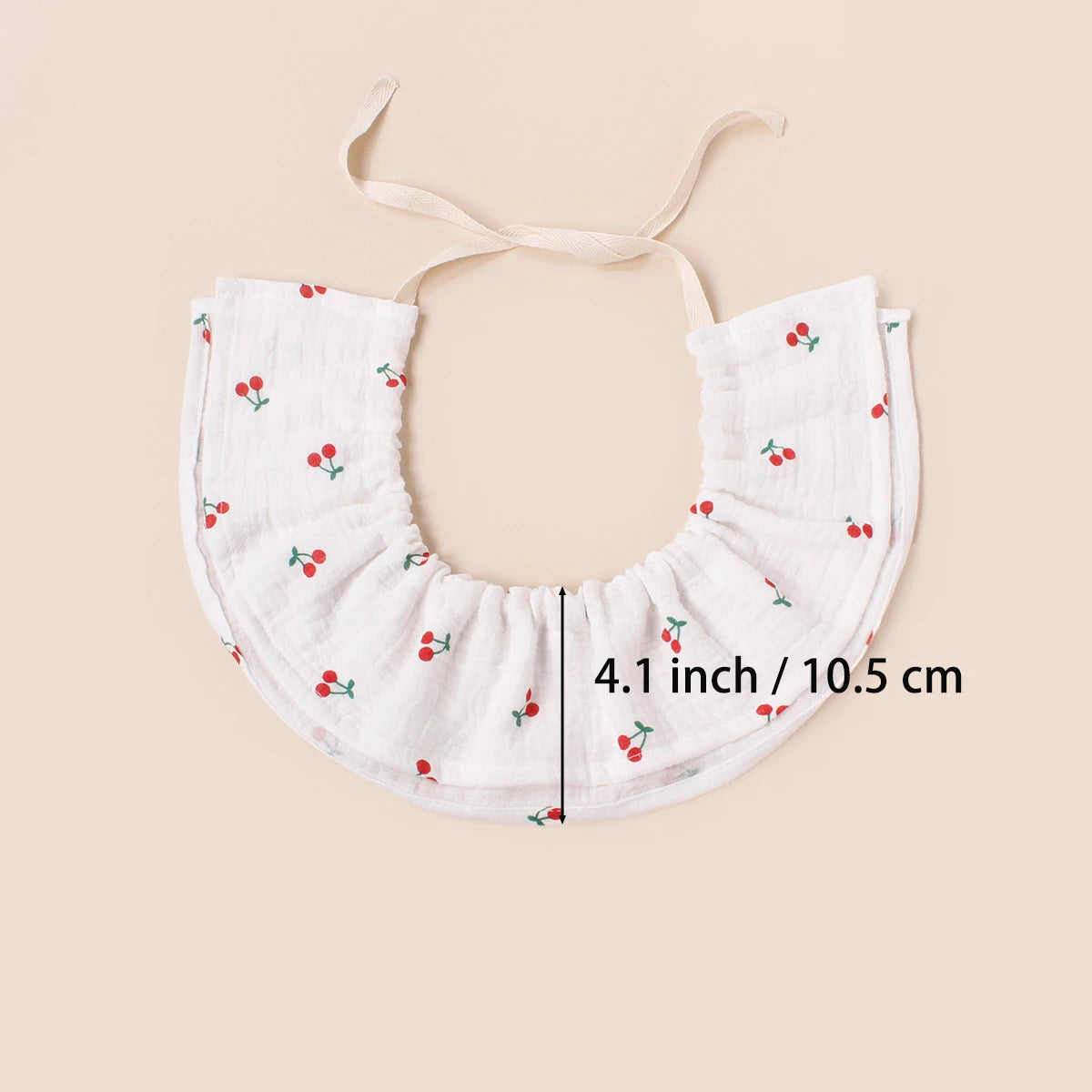 Cotton Gauze Lace Up Baby Bibs New Print Saliva Towel Newborn Burp Cloths Bandana Scarf for Boys Girls Feeding Drool Bib Summer