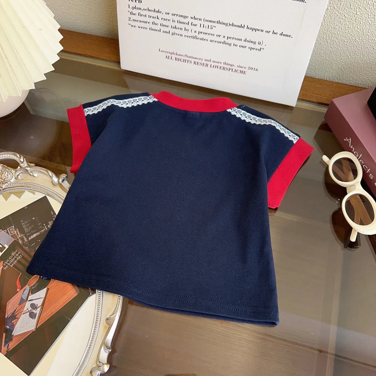 Baby Girls Sets Summer New Children Letter Printed Suits Toddler Short-sleeved T-shirt+Fashion Skirt 2Pcs Outfits Kids Clothes