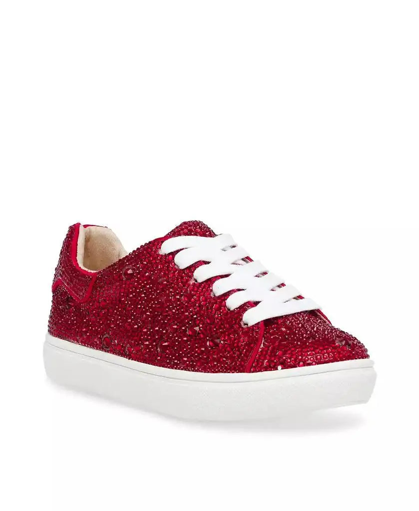 Betsey Johnson | Little and Big Girls Sidny Rhinestone Sneakers