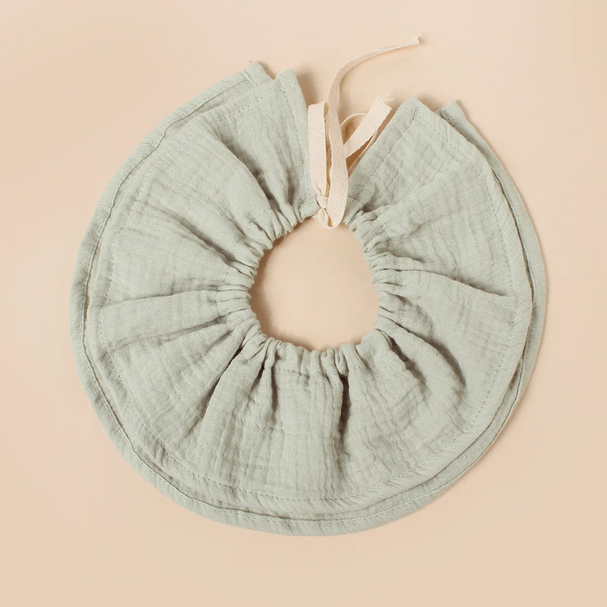 Cotton Gauze Lace Up Baby Bibs New Print Saliva Towel Newborn Burp Cloths Bandana Scarf for Boys Girls Feeding Drool Bib Summer