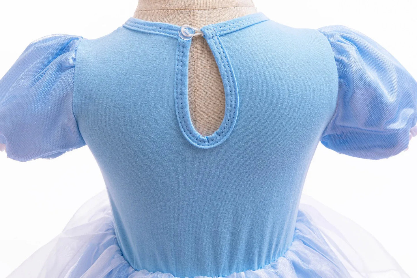Little Girl Crawling Clothes Disney Movie Princess Role-playing Costume Baby Cute Cotton Jumpsuit Toddlers Birthday Dress