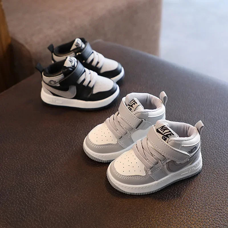 Fashion High Top Kids Sneakers Casual Shoes Boys & Girls Running Shoes Outdoor Walking Breathable Comfortable School Shoes