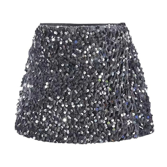 Pleated Skirt Dinosaur Sparkly Sequin Skirt For Girls Toddler Kids Girl'S Elastic Waistband Skirts Girls Long Pleated Skirt