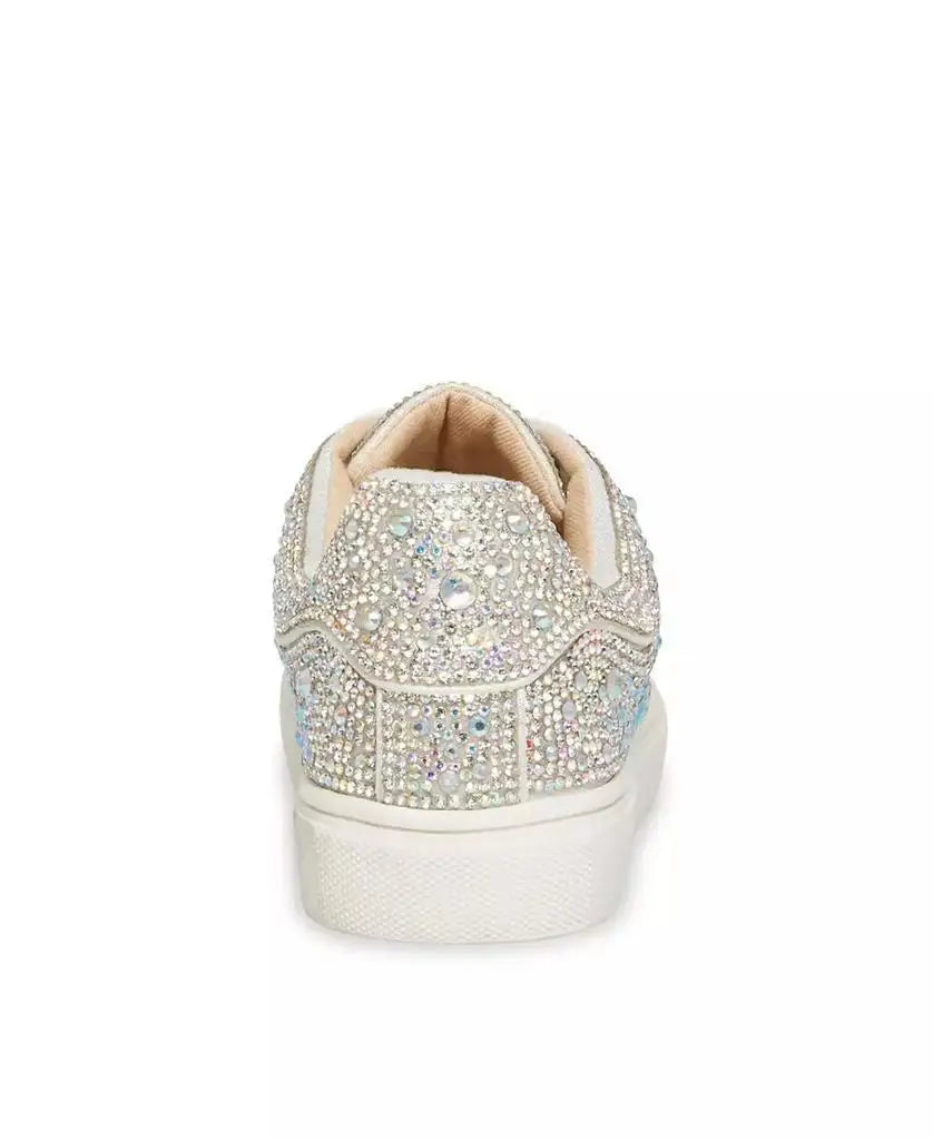 Betsey Johnson | Little and Big Girls Sidny Rhinestone Sneakers