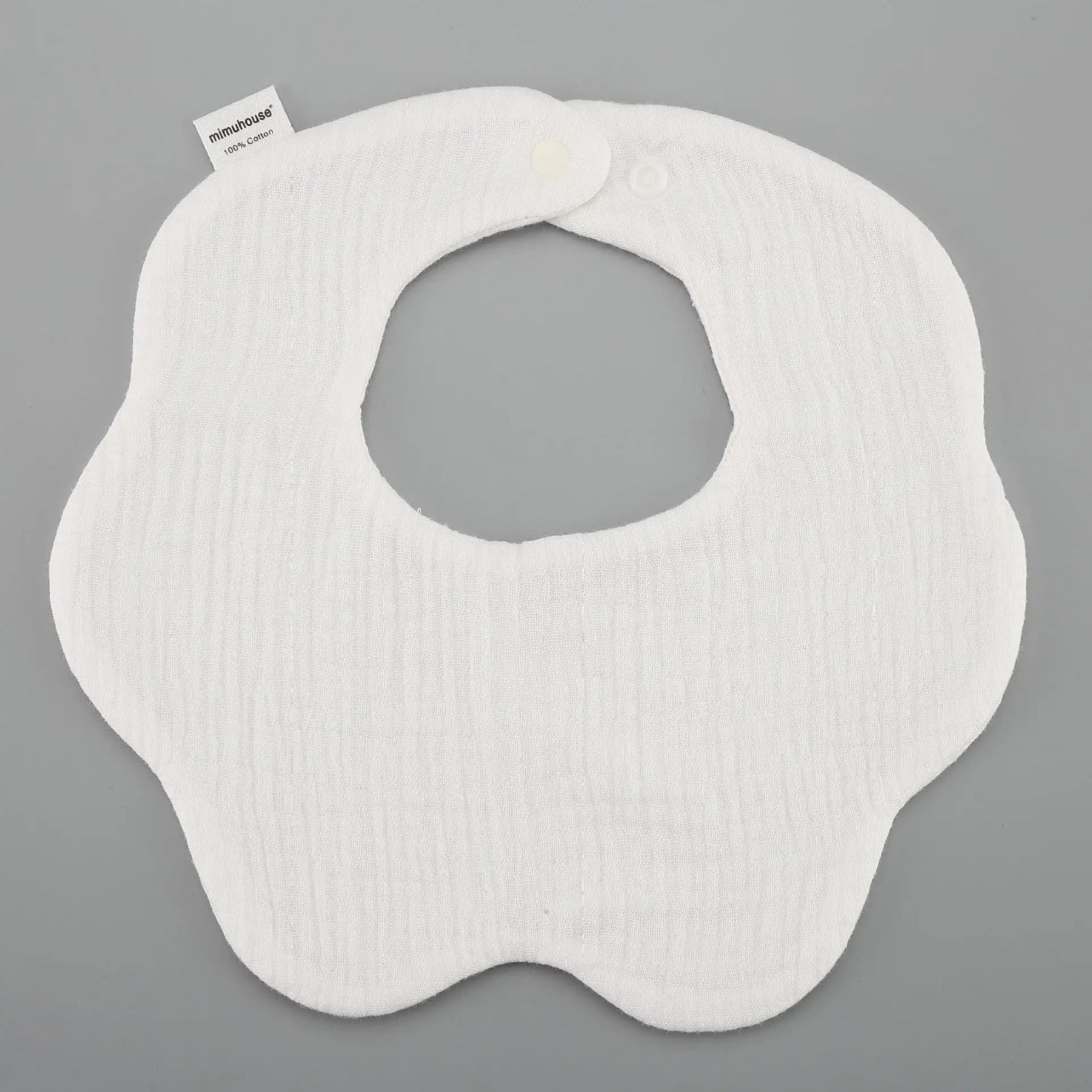 Personalized Custom name Embroidered Newborn letter Nursery Baby bib burp cloth Flower shape Gifts for Boy Girl